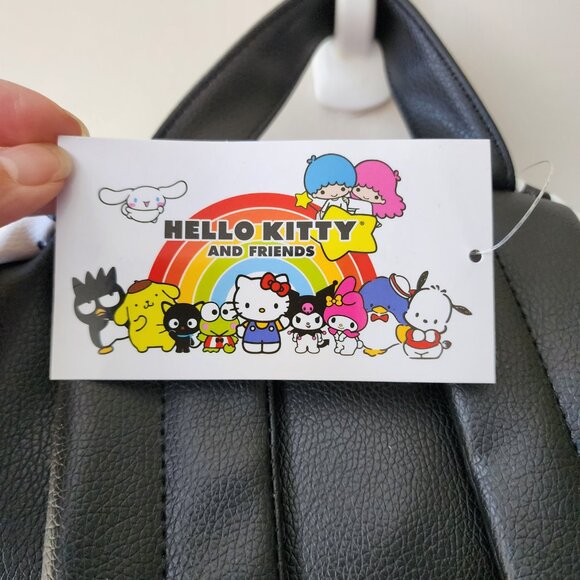 Hello Kitty and Friends Kids Backpack | Faux Leather Zipper Pocket | NEW - Picture 4 of 8